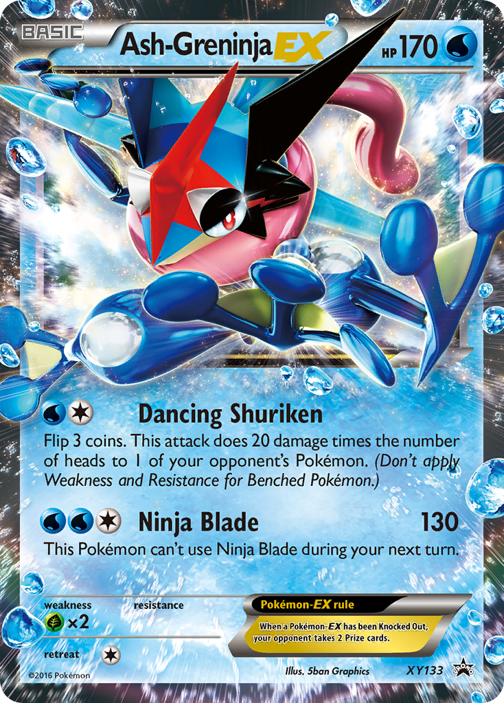 XY Promo Ash-Greninja EX #133